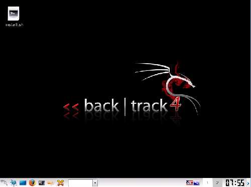 backtrack-startx