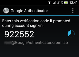 Google Authenticator